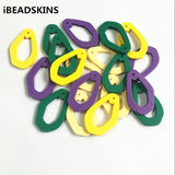 Wood Charm for Jewelry DIY Making, Oval-Shape, 47x31mm, 100pcs/lot