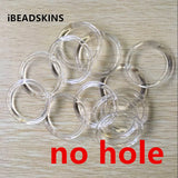 Clear Acrylic Ring Shape Beads for Jewelry Making 150pcs