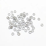 500pcs Real Plating Jump Rings/Split Rings for Jewelry DIY - 4mm
