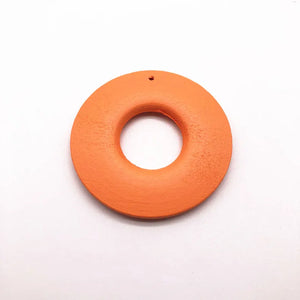 50mm 50pcs Wood Charm Earring Parts DIY Jewelry Making