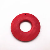 50mm 50pcs Wood Charm Earring Parts DIY Jewelry Making