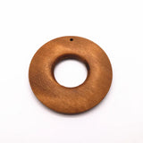 50mm 50pcs Wood Charm Earring Parts DIY Jewelry Making