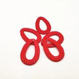 Acrylic Drop-Shape Charm for Earrings - 100pcs