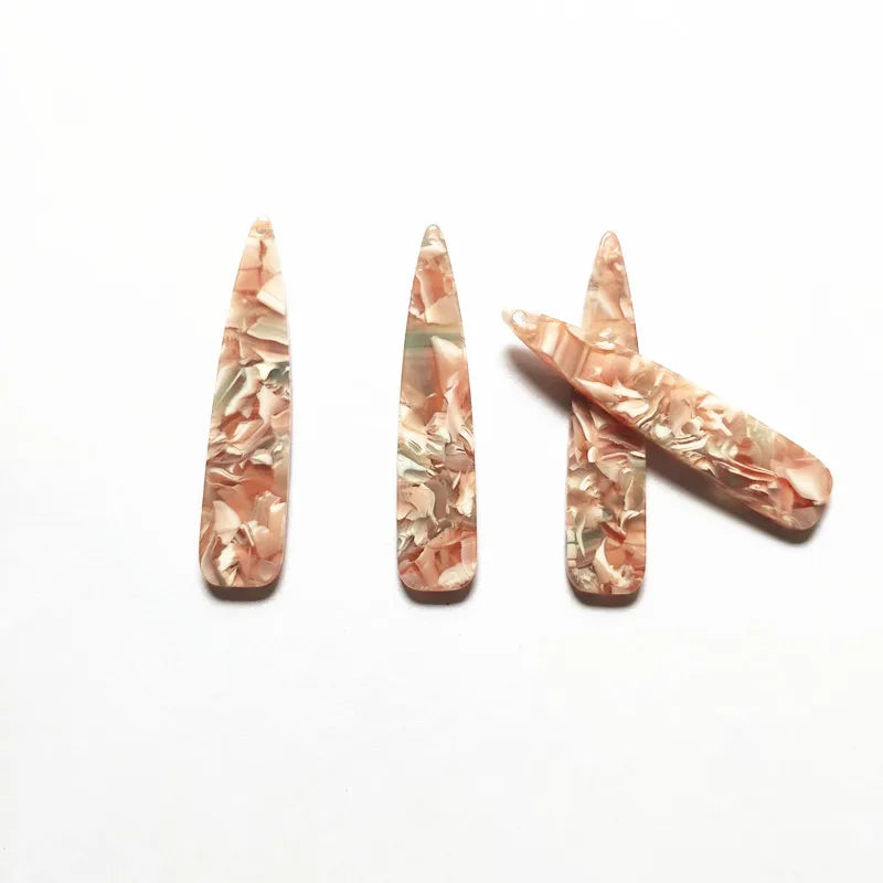 Drop-Shaped Earring Charm 100pcs/Lot Earring Parts DIY Jewelry Findings