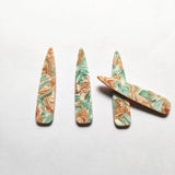Drop-Shaped Earring Charm 100pcs/Lot Earring Parts DIY Jewelry Findings