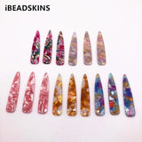Acetic Acid Drop Shape Earring Charms 100pcs/lot
