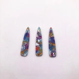 Acetic Acid Drop Shape Earring Charms 100pcs/lot