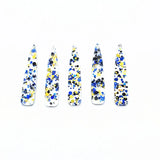 Sequin Drop Charm for Jewelry Findings/Earrings DIY - 100pcs