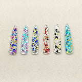Sequin Drop Charm for Jewelry Findings/Earrings DIY - 100pcs