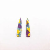 Acetic Acid Drop Shape Charm Earring Accessories 100pcs