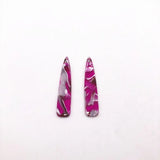 Acetic Acid Drop Shape Charm Earring Accessories 100pcs