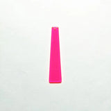 Neon Effect Trapezoid Charms for Stud Earrings - 100pcs