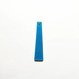 Neon Effect Trapezoid Charms for Stud Earrings - 100pcs
