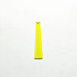Neon Effect Trapezoid Charms for Stud Earrings - 100pcs