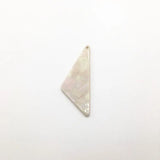 50pcs Acetic Acid Triangle Charms for Earrings - 55x21mm