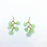 Hand Weave Flower Charm for Earrings and Hairpin Accessories
