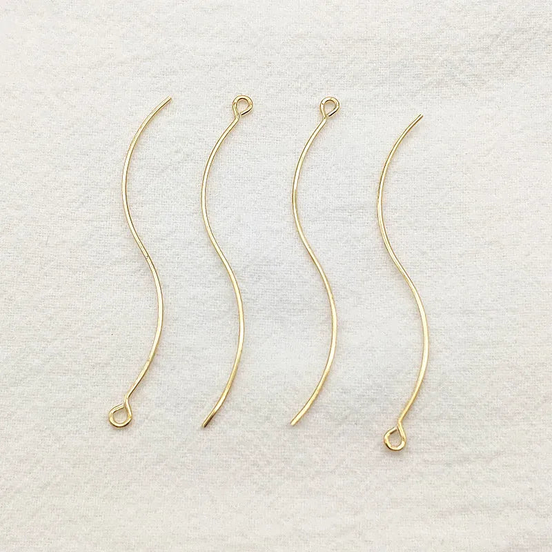 Copper Twisted Earring Accessories 200pcs
