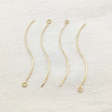 Copper Twisted Earring Accessories 200pcs