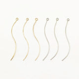 Copper Twisted Earring Accessories 200pcs