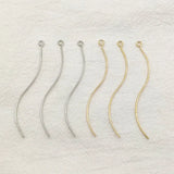 Copper Twisted Earring Accessories 200pcs