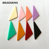Acrylic Triangle Charms for Earrings Accessories DIY