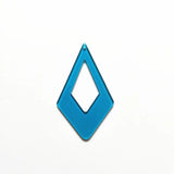 Neon Effect Rhombus Charms for Earrings DIY (100pcs)