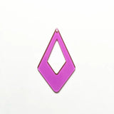 Neon Effect Rhombus Charms for Earrings DIY (100pcs)