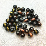 6-20mm Cat Eye/Brushed Round Beads for Earrings DIY