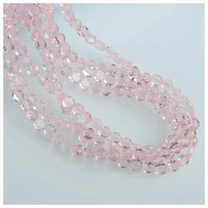 6/8mm Flat Round Glass Beads for Jewelry Making