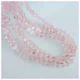 6/8mm Flat Round Glass Beads for Jewelry Making