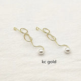 Twisted Shape Charm for Earrings DIY - 50pcs Zinc Alloy Jewelry Findings