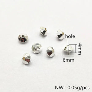 3000pcs CCB Flywheel-shape Spacer Beads for Earrings Parts