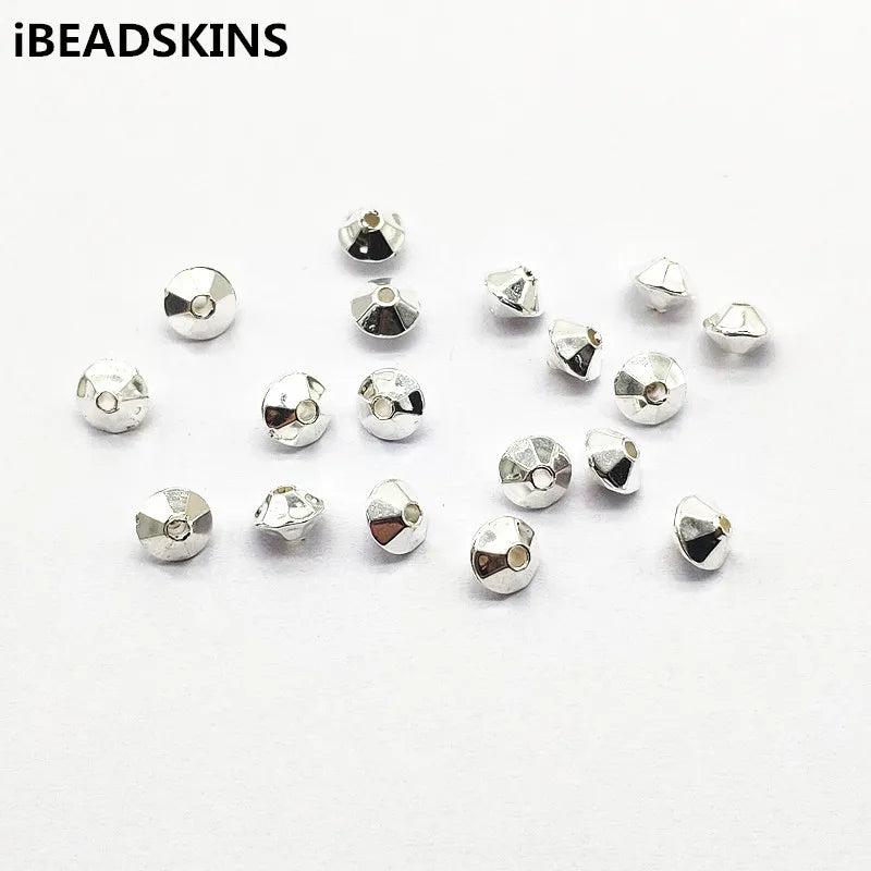 3000pcs CCB Flywheel-shape Spacer Beads for Earrings Parts