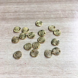 7mm 200pcs Zinc Alloy Round Stud Earring Parts for Jewelry DIY