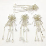 Crystal Flower Earring DIY Parts 20pcs