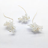 Flower Charm Earrings Necklace Accessories DIY - 20pcs