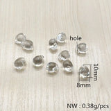 Acrylic Clear Drop Beads for Headdress and Earrings DIY