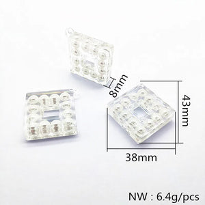 30pcs Pearls Charm Earring Findings Jewelry DIY