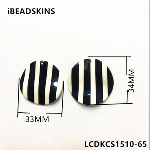 50pcs Acetic Acid Geometric Charm for Earring DIY