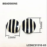 50pcs Acetic Acid Geometric Charm for Earring DIY