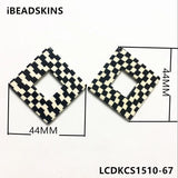 50pcs Acetic Acid Geometric Charm for Earring DIY