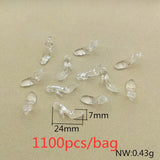 Clear Acrylic High Heels Charm for Earrings DIY