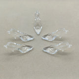 Clear Acrylic High Heel Charm for Earrings DIY Parts