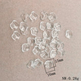 Acrylic Petal Shape Beads for DIY Jewelry Making
