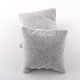 Grey Sponge Filled Bracelet Watch Display Pillow