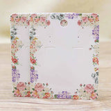 Marbling Paper Jewelry Card 8x10cm 25pc+25bag