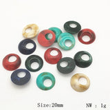 Acrylic Marble Effect Beads for Jewelry Making