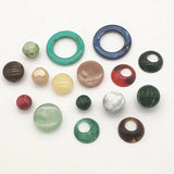 Acrylic Marble Effect Beads for Jewelry Making