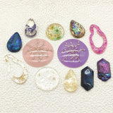 Resin Charm for Jewelry DIY Parts