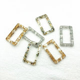 Acrylic Rectangle Charm 42x25mm 30pcs Earring Jewelry Findings